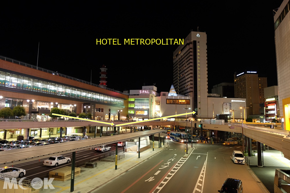 HOTEL METROPOLITAN仙台位置