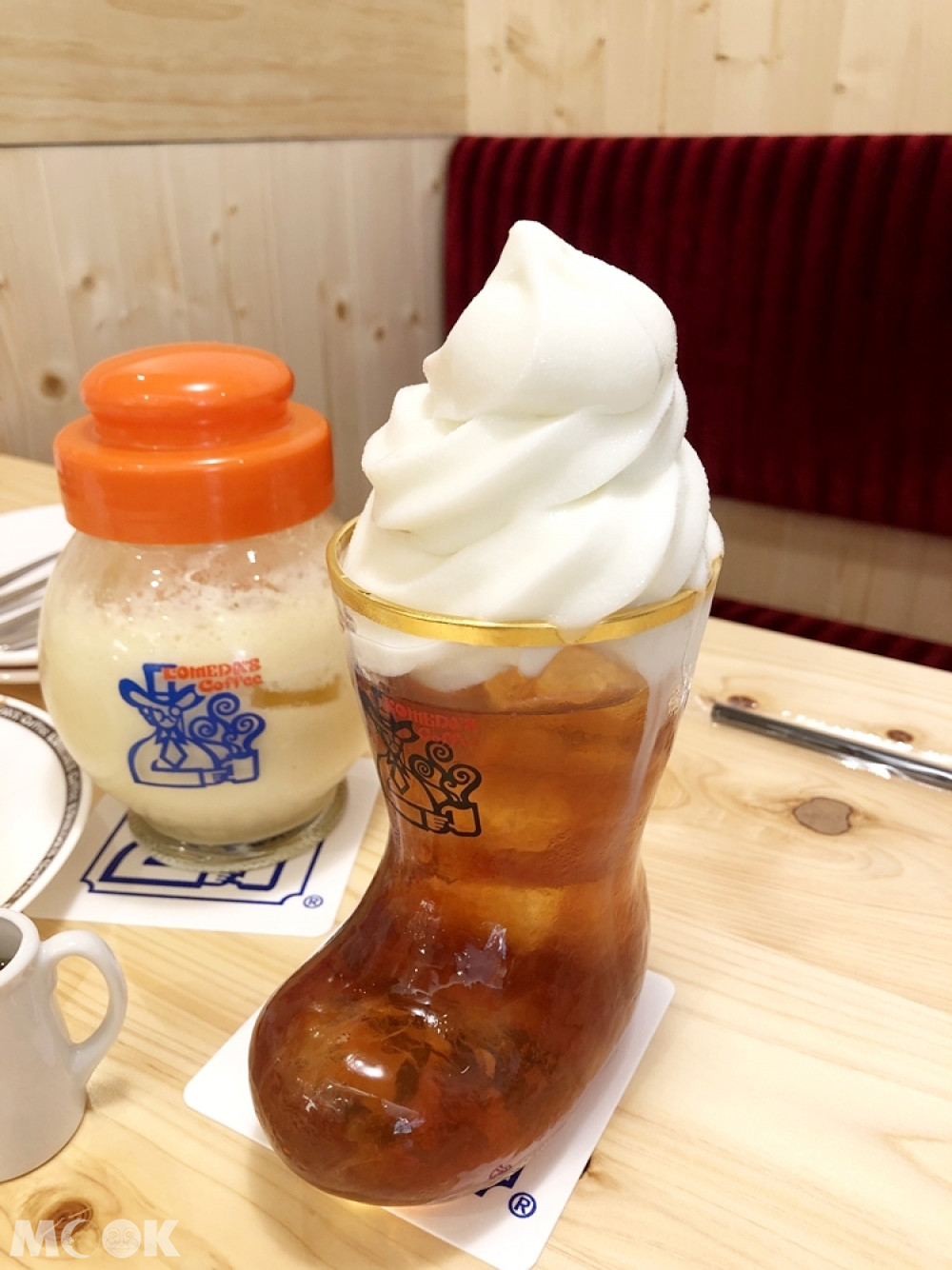 コメダ珈琲漂浮冰茶