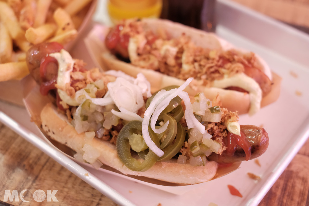 丹麥哥本哈根John's-Hot-Dog-Deli的熱狗