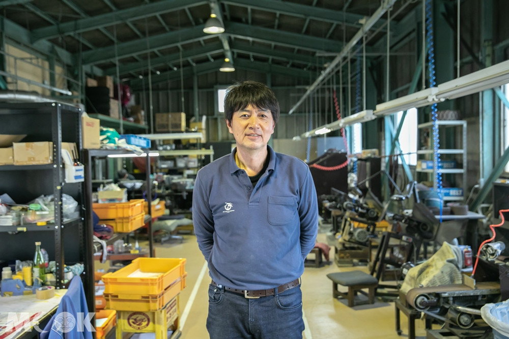龍泉刃物的代表取締役──增谷浩司