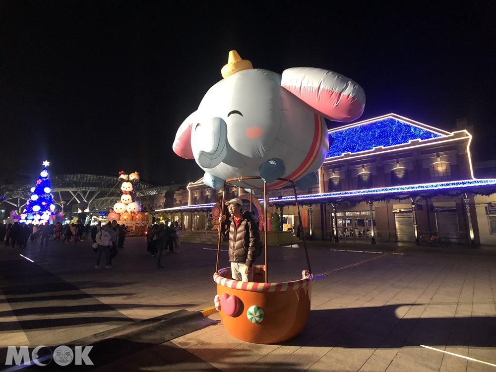 2019臺中耶誕夢想世界 小飛象熱氣球