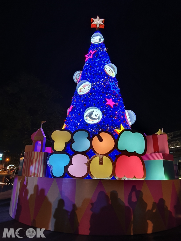 2019臺中耶誕夢想世界 tsumtsum聖誕樹