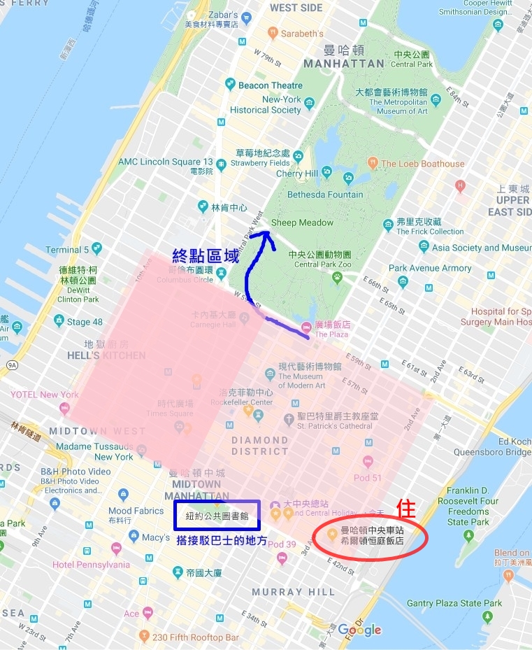 紐約馬拉松 住宿推薦