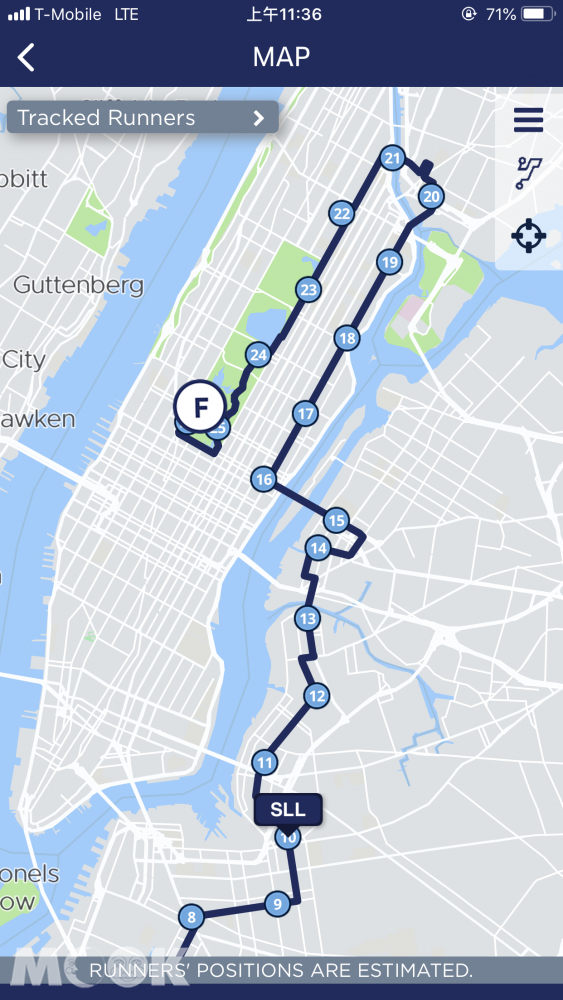 紐約馬拉松app