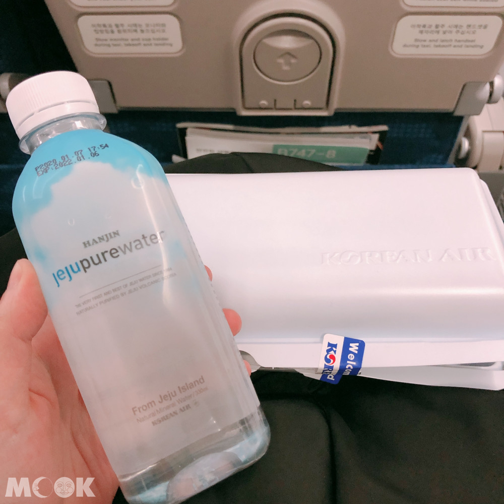 取消飛機餐後大韓航空機內給的餐盒