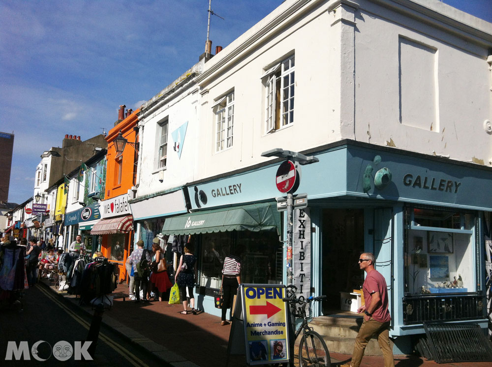 英國Brighton布萊頓的市區街景