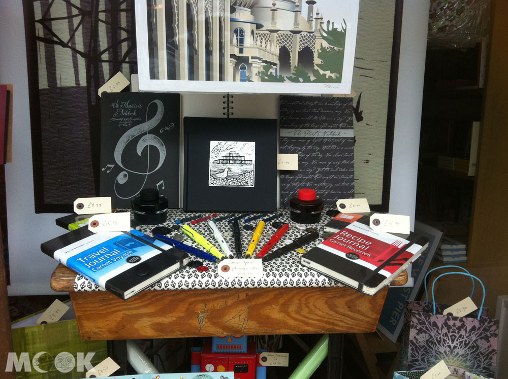 英國Brighton布萊頓的文具店Pen To Paper