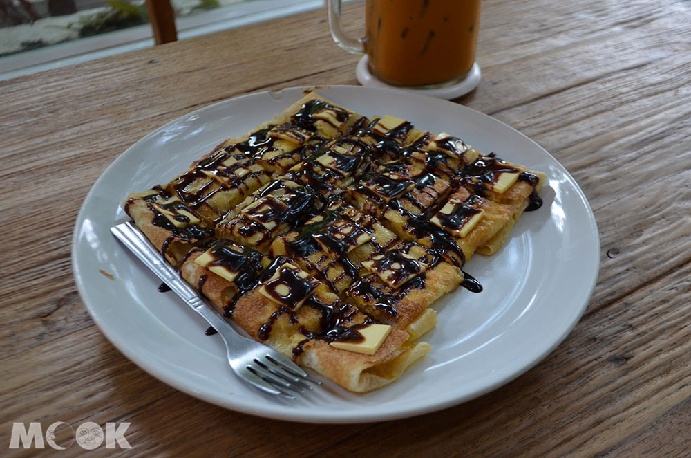 泰國 清邁 尼曼明路 泰國美食 清邁美食 小吃 甜點 Guu Fusion Roti & Tea香蕉煎餅
