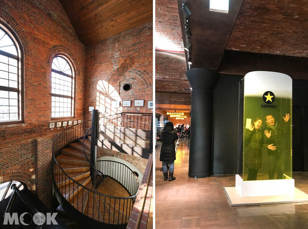 札幌啤酒博物館的拍照點