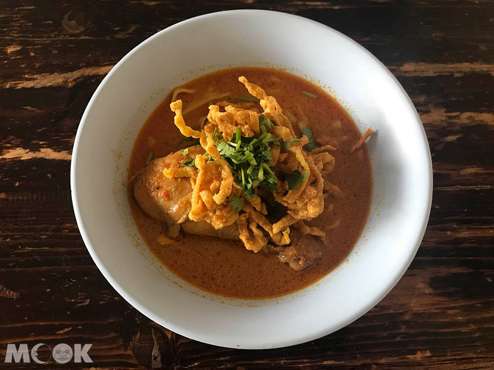泰國 清邁 舊城 古城 小吃 咖哩麵  Khao Soi Mae Sai
