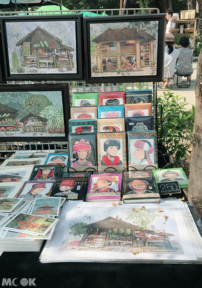 泰國 清邁 夜市 市集 Baan Kang Wat 