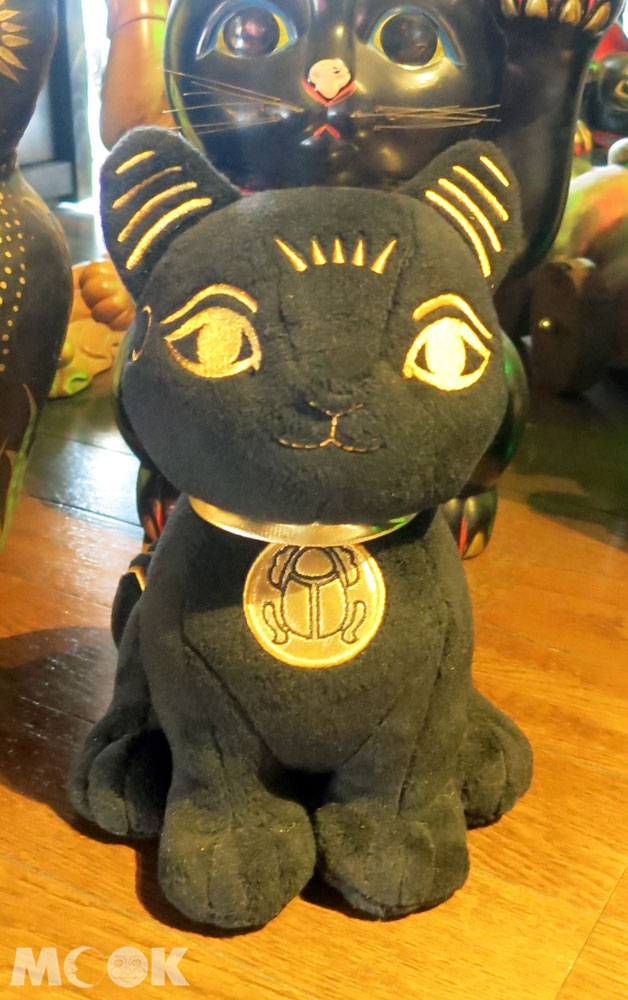 招財貓美術館(招き猫美術館)埃及黑色招財貓