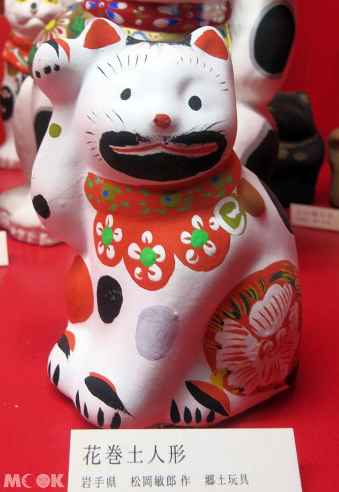 招財貓美術館(招き猫美術館)大鬍子招財貓