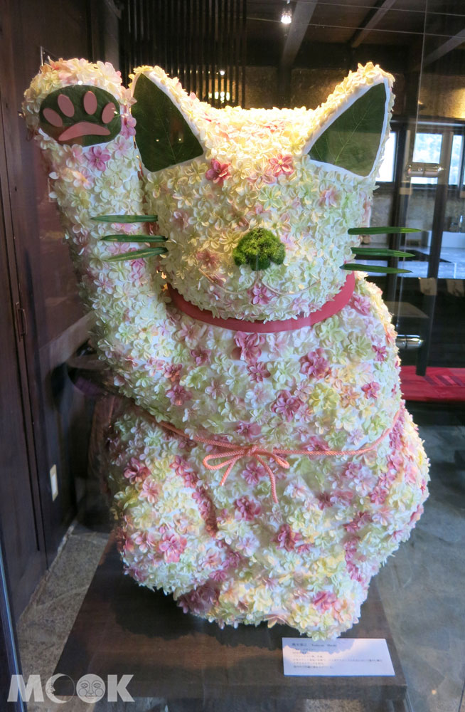 招財貓美術館(招き猫美術館)花花招財貓