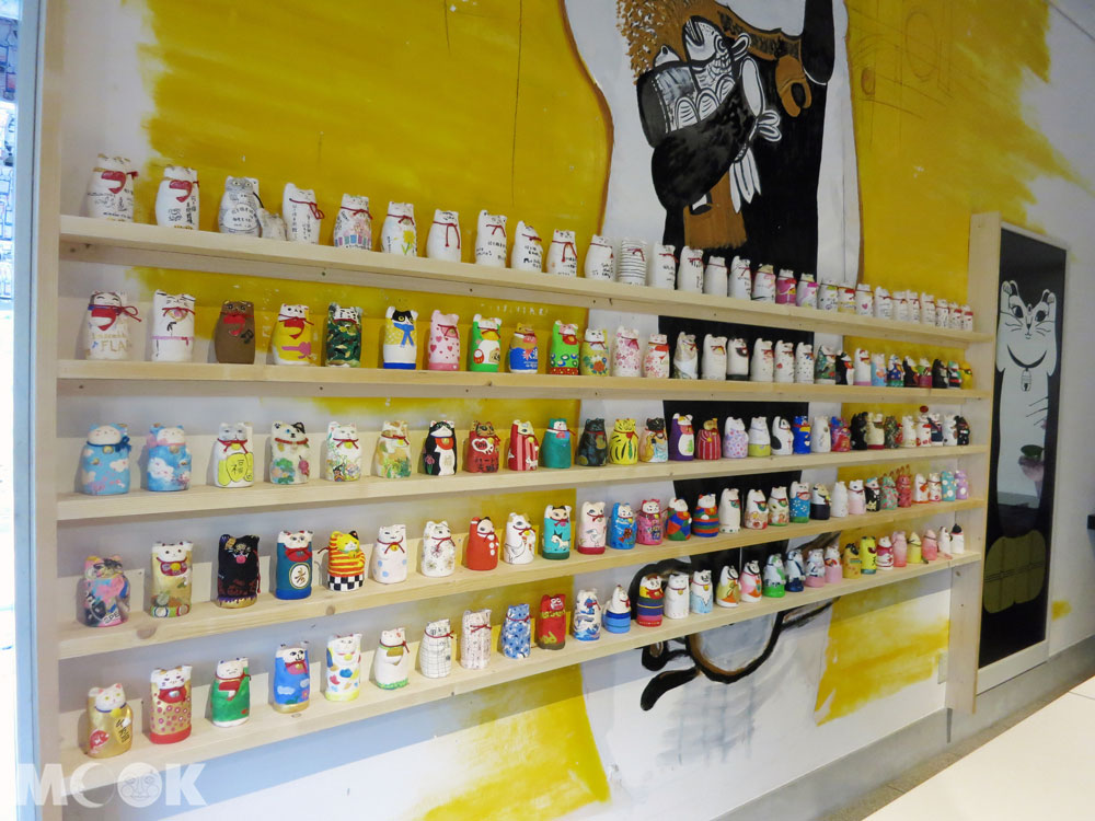 招財貓美術館(招き猫美術館)Lucky Cats House招財貓彩繪作品
