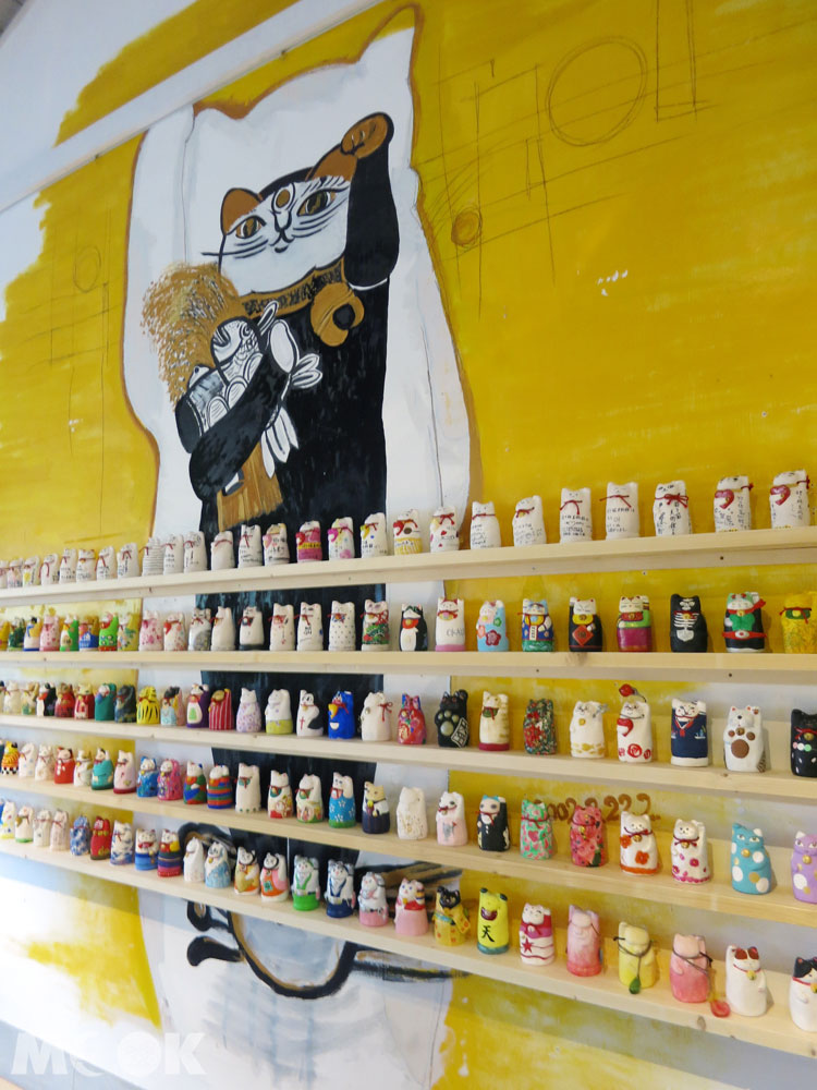 招財貓美術館(招き猫美術館)Lucky Cats House彩繪作品