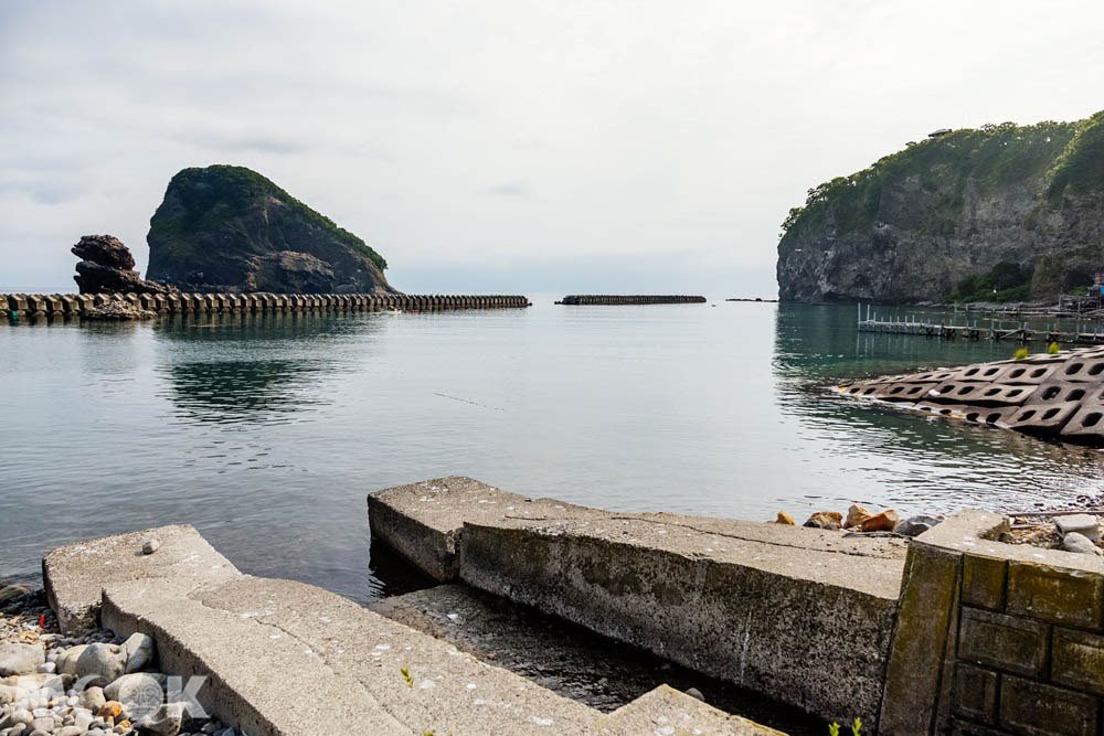 北海道積丹的美國町風景