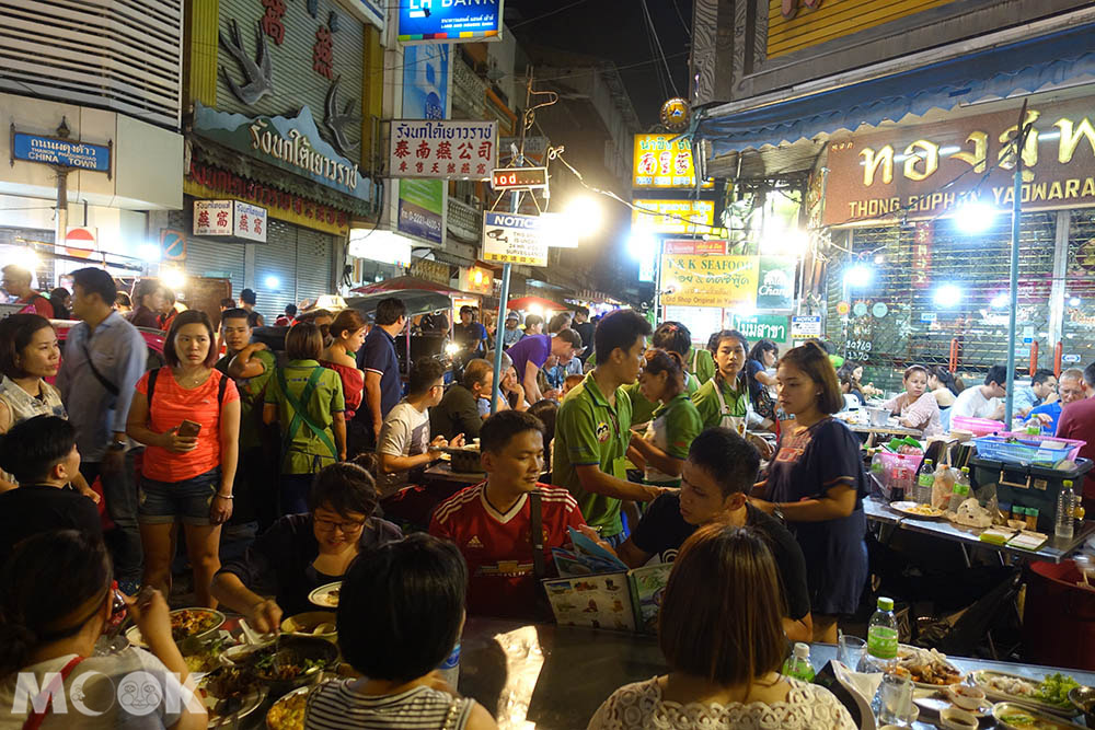 泰國 曼谷 中國城 夜市 海鮮大排檔 T&K