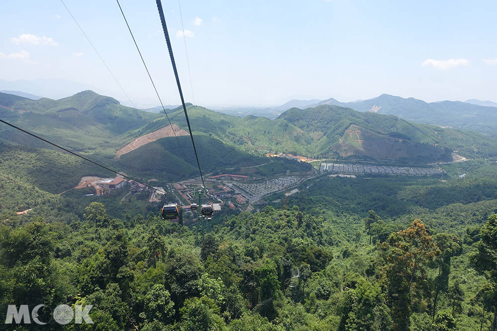越南 中越 峴港 巴拿山 Sun World Ba Na Hills 纜車 風景