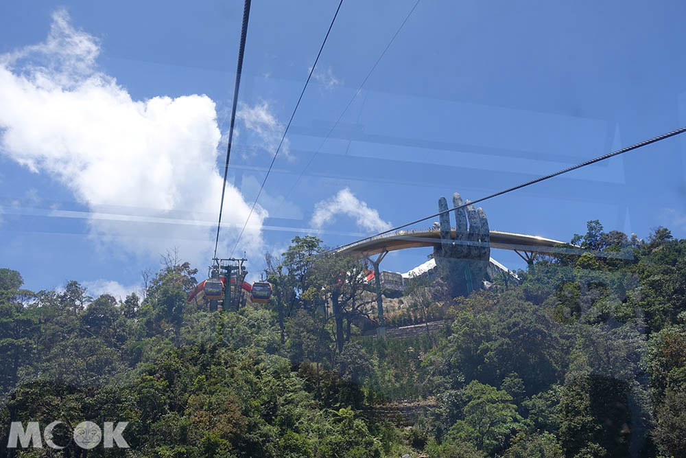 越南 中越 峴港 巴拿山 Sun World Ba Na Hills 纜車 風景 黃金橋