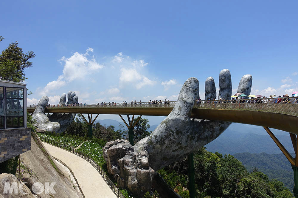 越南 中越 峴港 巴拿山 黃金橋