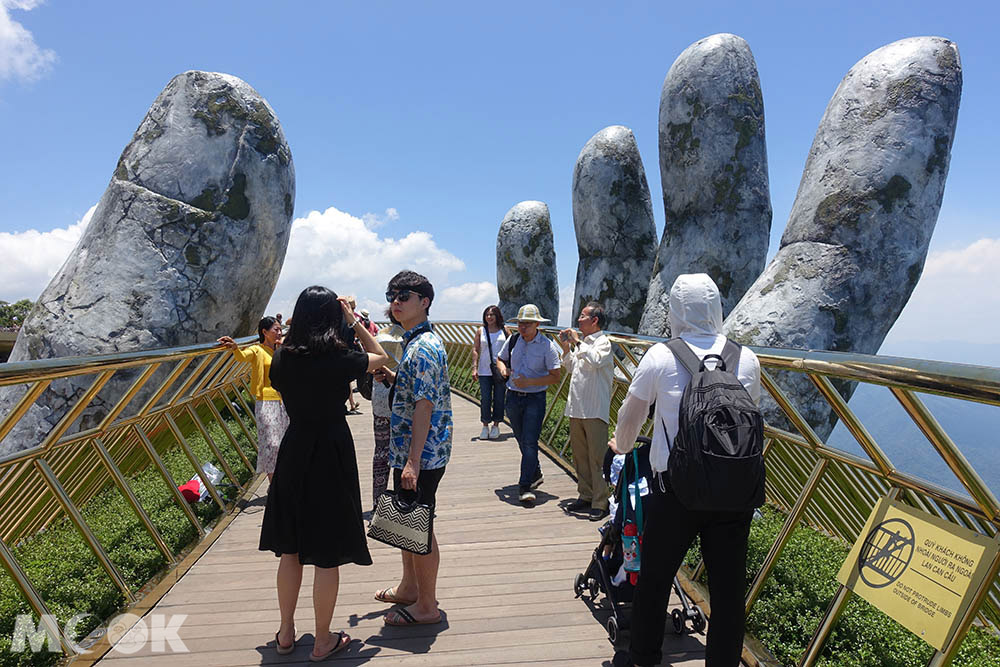 越南 中越 峴港 黃金橋 佛手橋