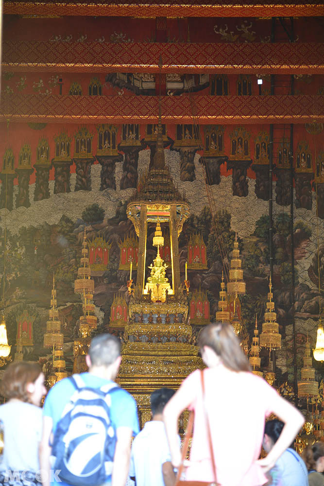 泰國 曼谷 大皇宮 玉佛寺 大雄寶殿 壁畫