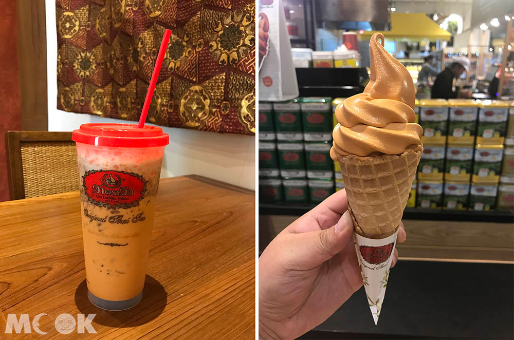 Cha Tra Mue的泰式奶茶和冰淇淋