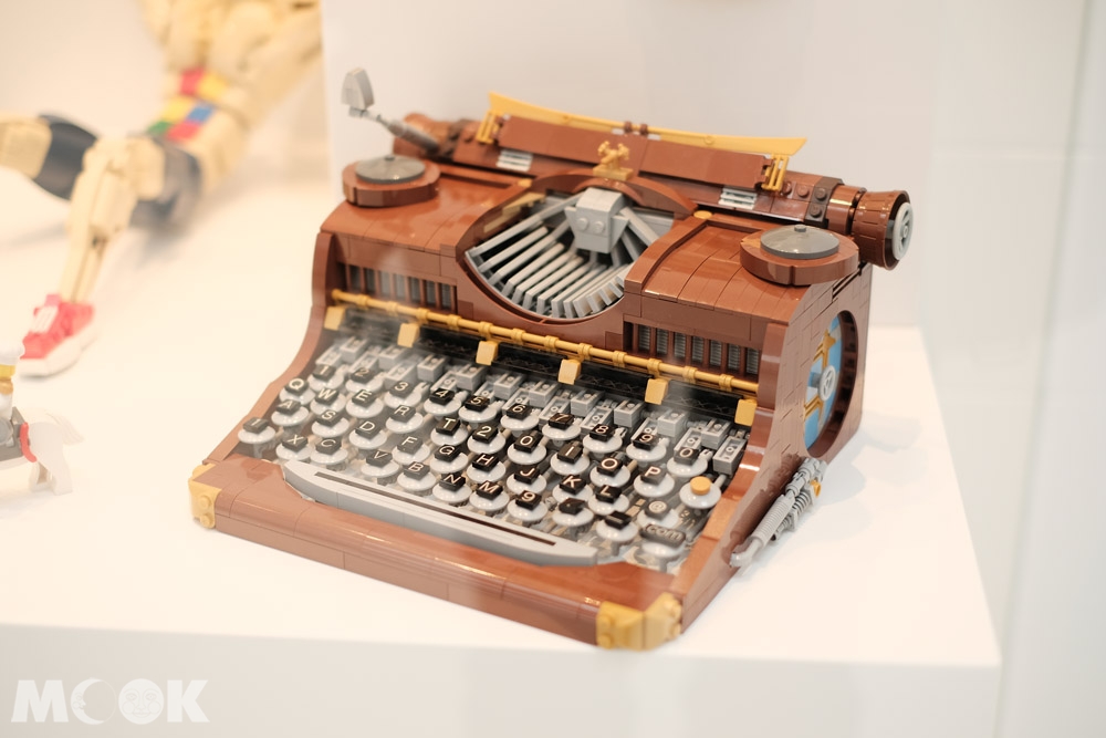 樂高之家Masterpiece Gallery中的樂高打字機