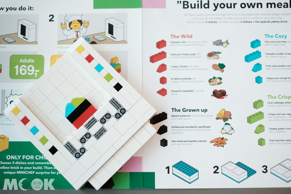樂高之家Mini Chef菜單與點餐積木