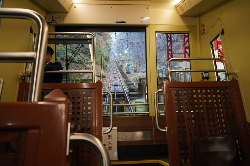 纜車行駛中