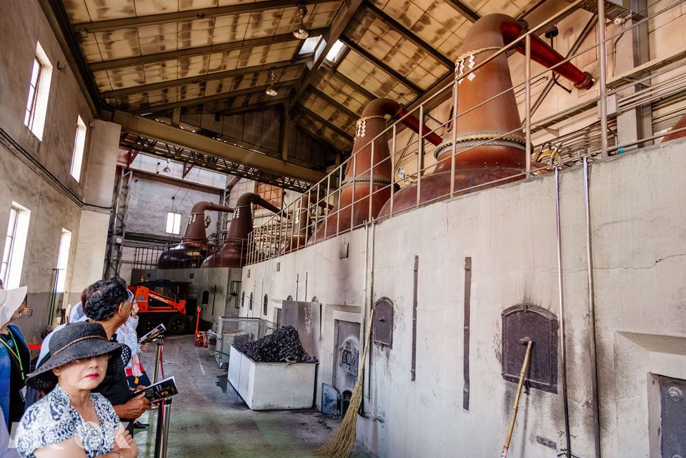 NIKKA WHISKY余市蒸溜所內的展示