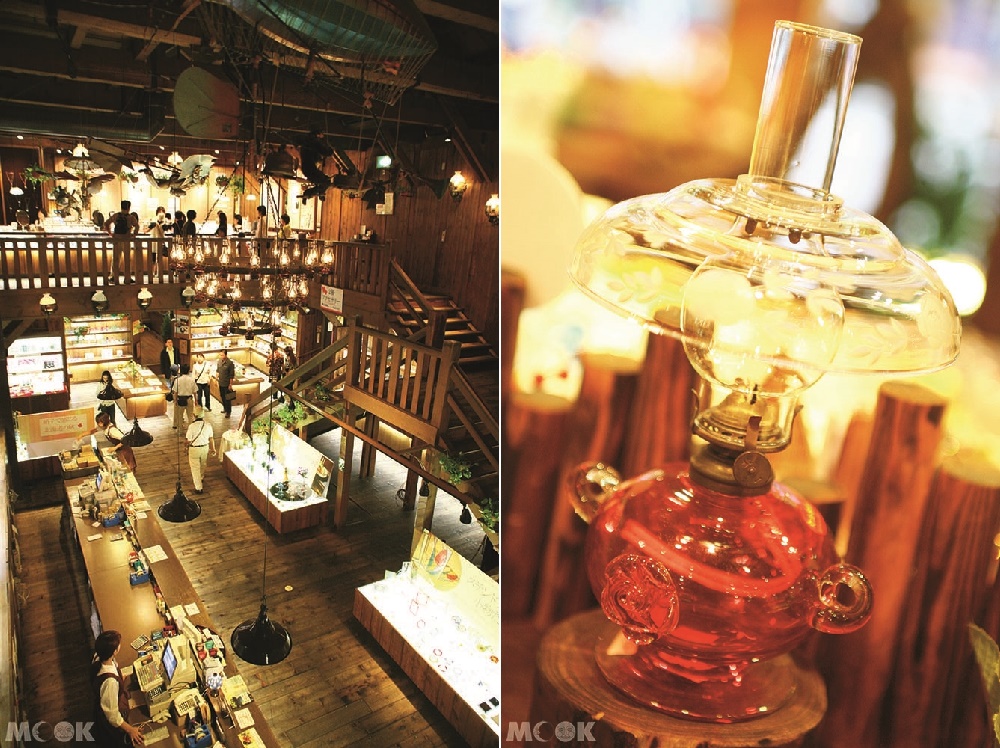 小樽堺町北一硝子三號館的玻璃藝品