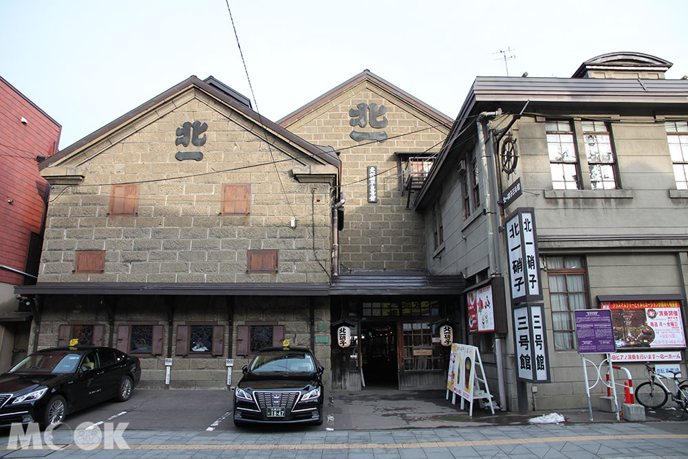 小樽堺町的北一硝子三號館