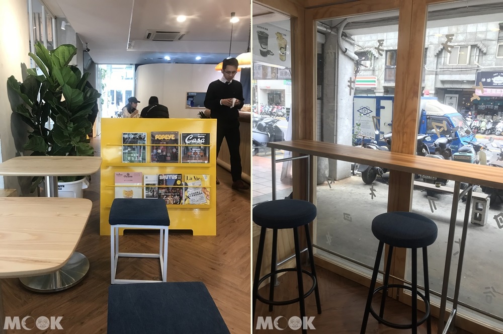 好初早餐中山店的店內座位