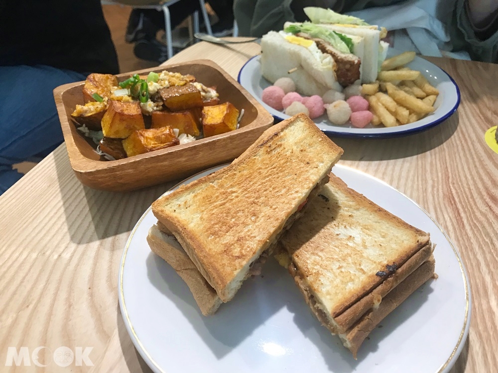 好初早餐中山店的食物