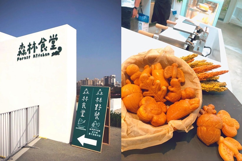 台灣 新竹 北台灣 新竹市立動物園  森林食堂 雞蛋糕 可愛