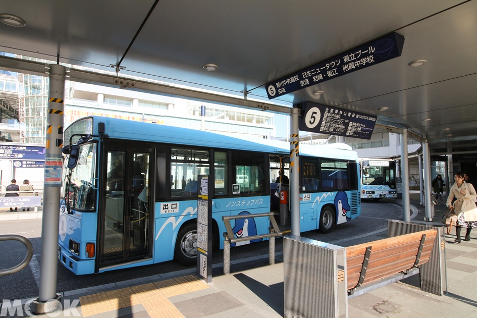 墨刻MOOK日本四國 香川縣高松市區巴士總站