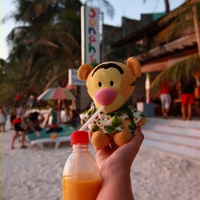 長灘島mango shake