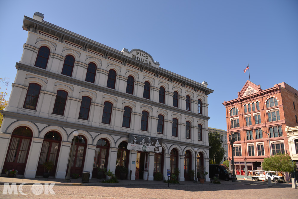 洛杉磯歷史古城區中的Pico House