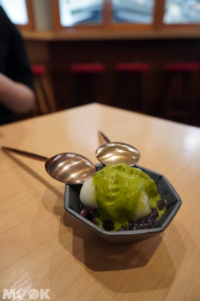 台灣台北市 中正區 東門站 金雞母刨冰甜品專門店 京都抹茶小點心
