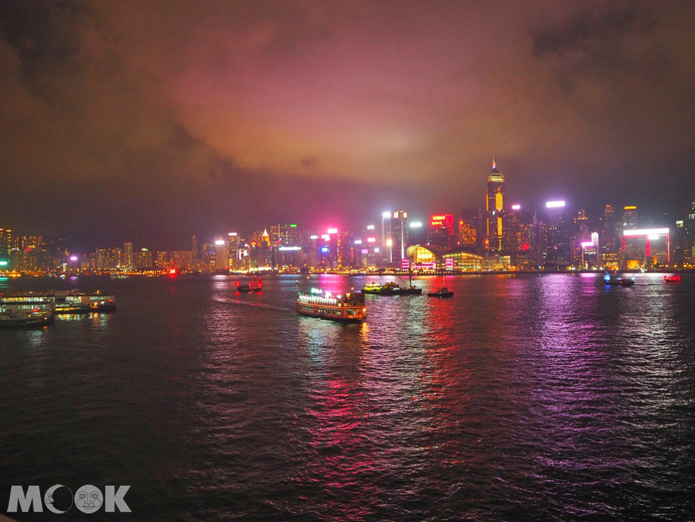 維多利亞港夜景