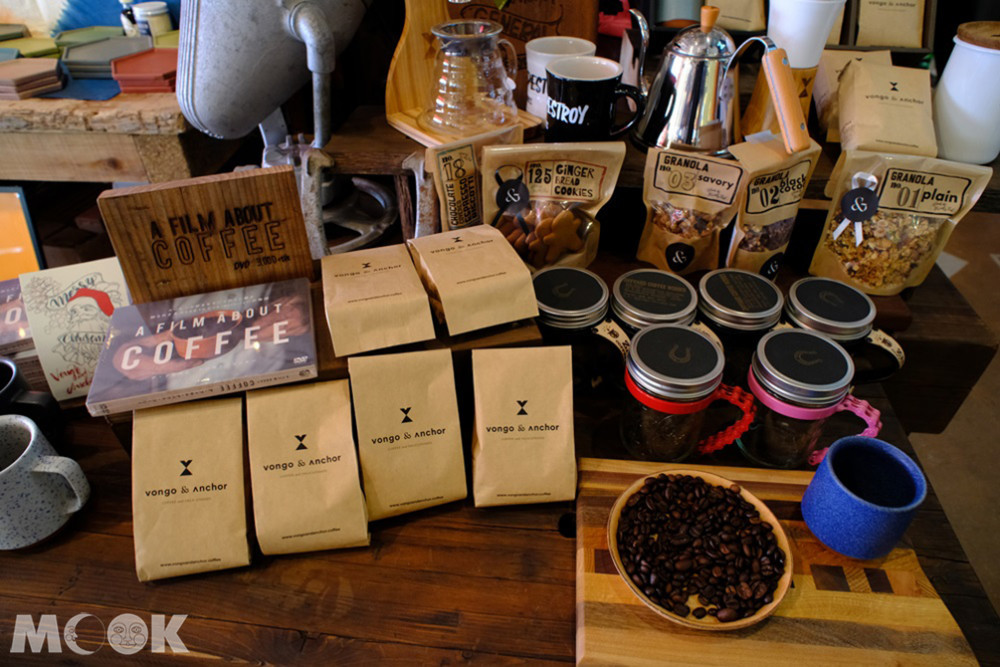 Vongo & Anchor店內有許多小物可以購買