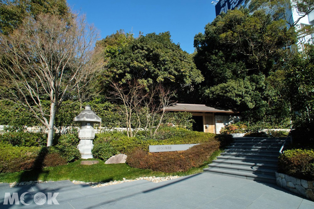 竹中大工道具館的庭園