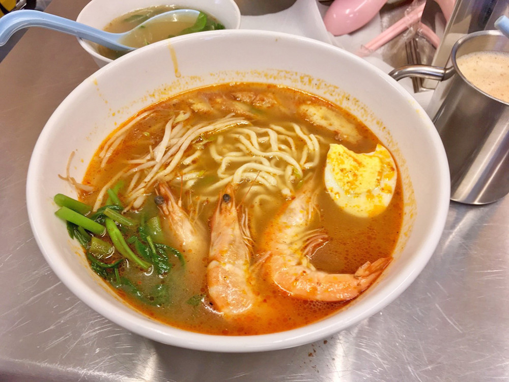 鮮蝦板麵