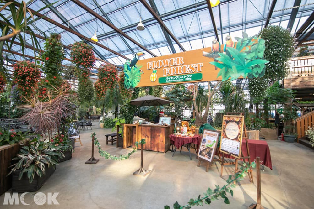 神戶動物王國Flower Forest自助餐廳