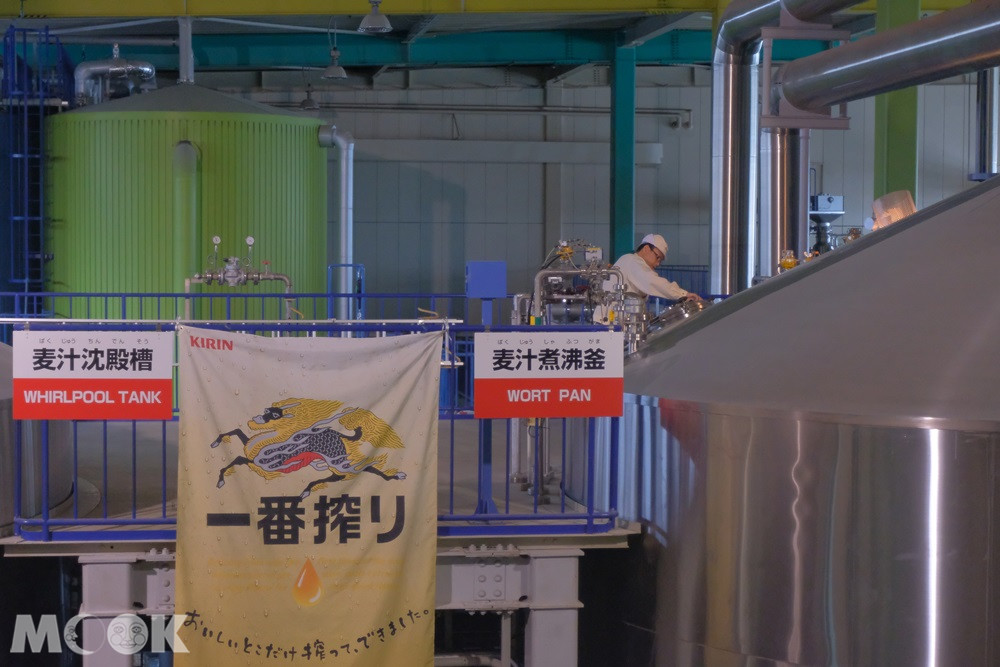 麒麟啤酒神戶工廠 - 預處理桶