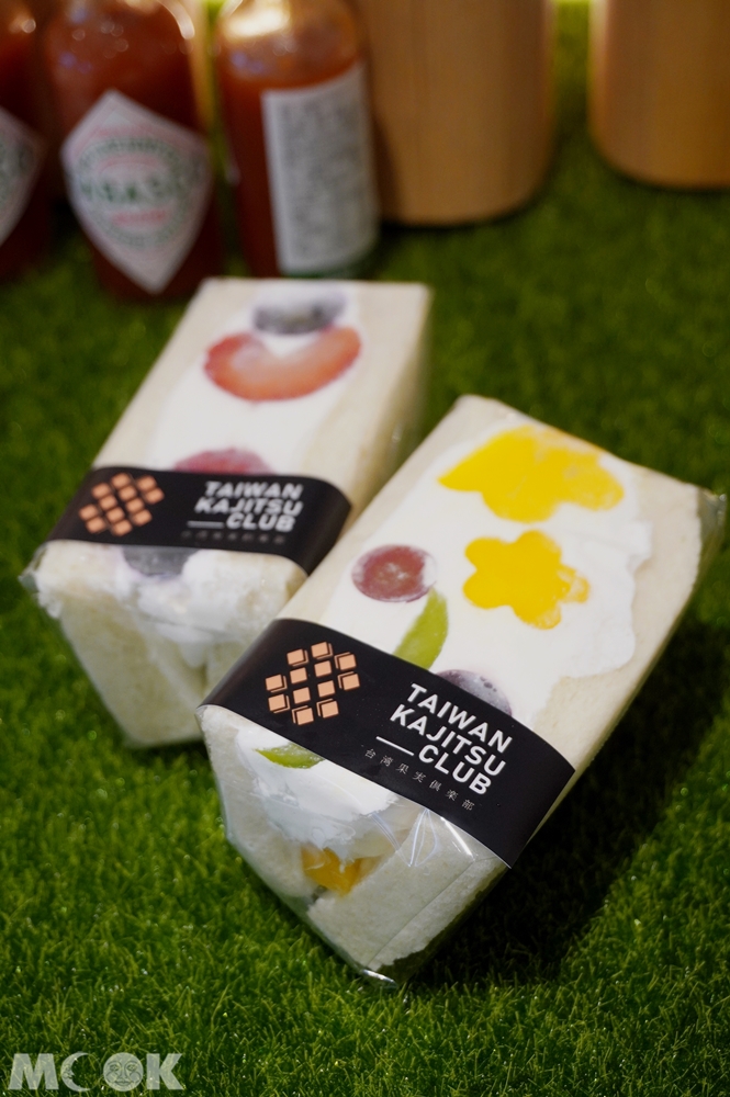 台灣台北市 大安區 忠孝敦化站 台灣果實俱樂部Fruit_club 水果花奶油三明治