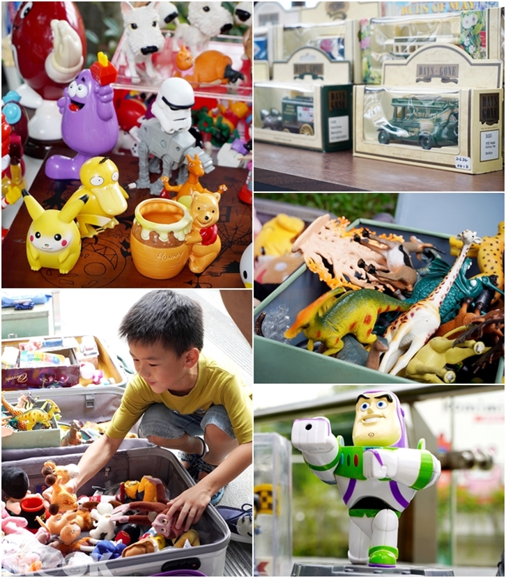 台灣台中市 台中市集　療癒市集玩具攤合圖