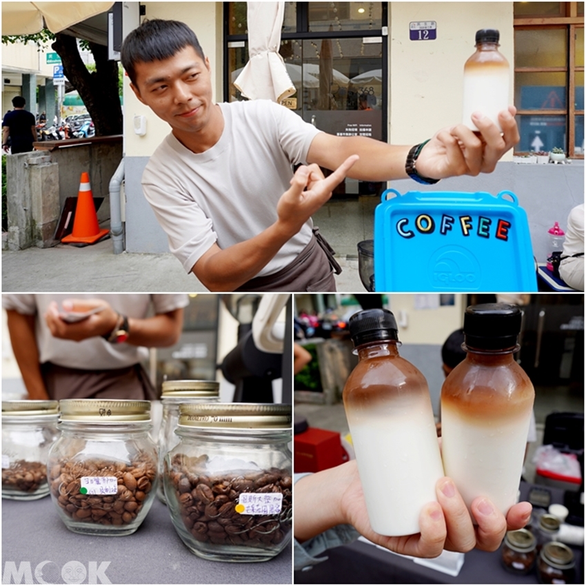 台灣台中市 台中市集　暮暮市集咖啡攤販